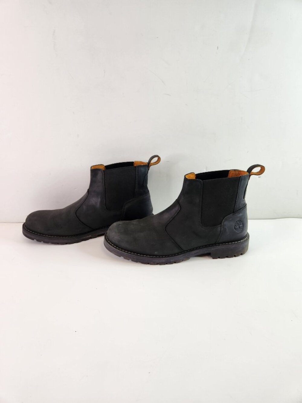 Timberland Mens Redwood Falls Pull-On Boots Mens Size 9 Black - Picture 2 of 8